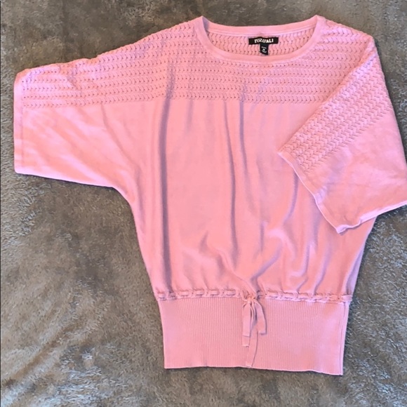 🌸 Dolman Sleeve Mauve Pink Sweater - Picture 6 of 8